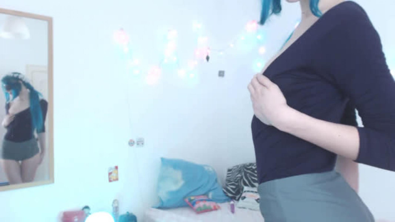 MayaEdenPond - Fairy Mirror Strip Tease