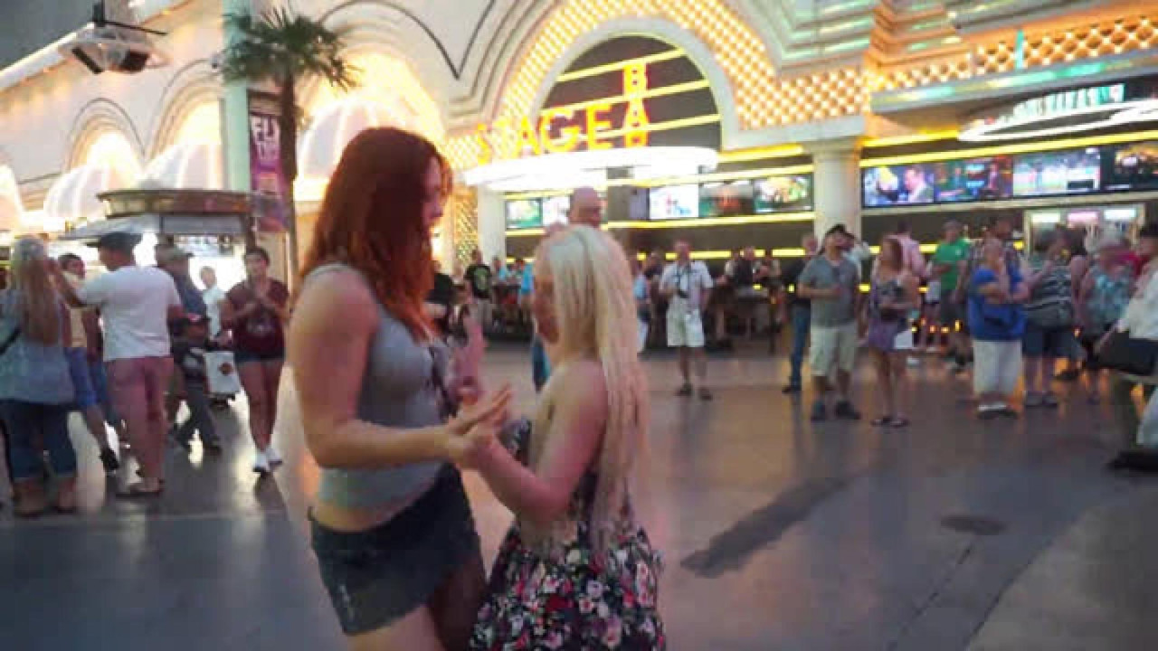 RileyParks - Public Sex With Redhead In Las Vegas